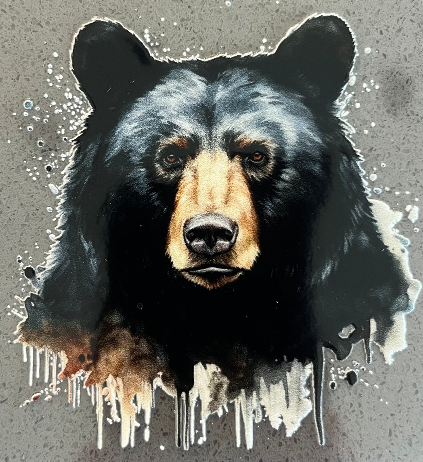 Bears #2 3” x 3 ” UV DTF 1107 Closed out for size NEW Size coming soon D01