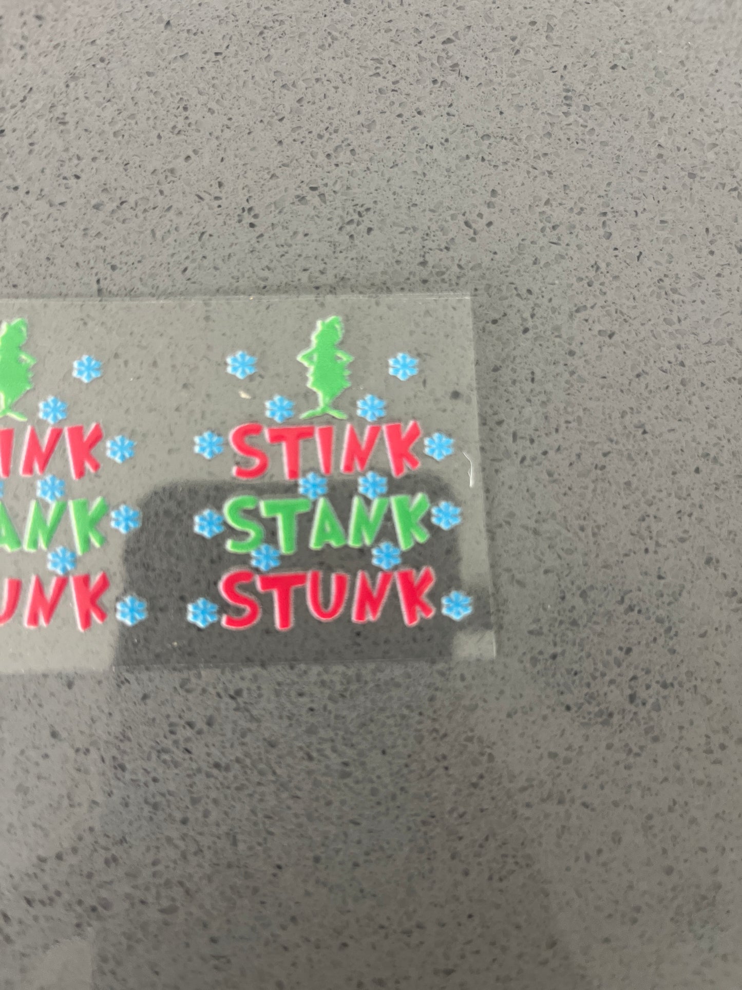 Stink Stank Stunk UV DTF