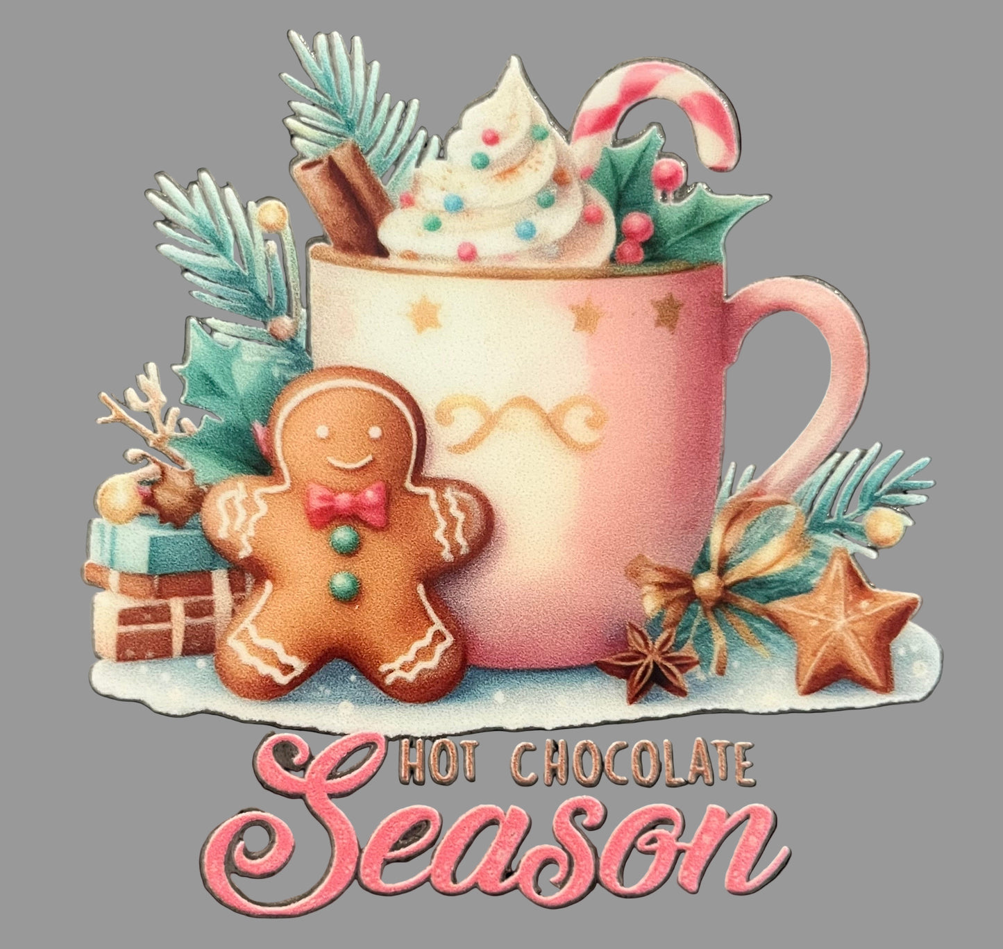 Christmas GG. 3" x 3" Disco due to size