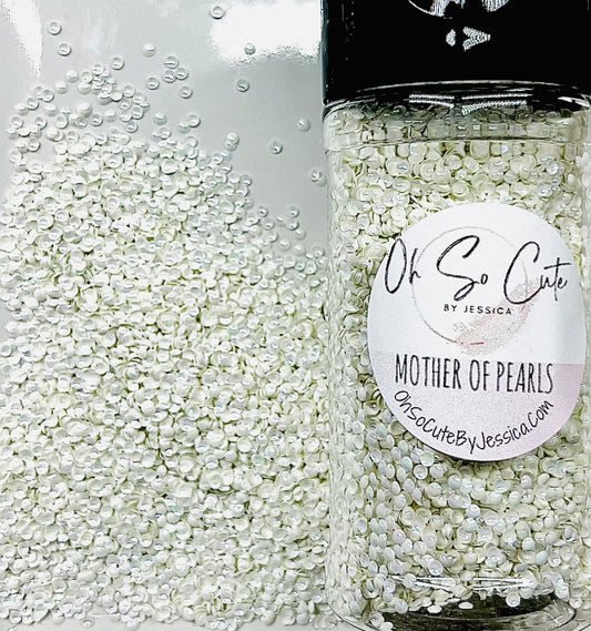 coming soon 10/30/25  Mother of Peal   — Pearlescent, Pearl Chunky glitter only  - coming soon 10/30/25