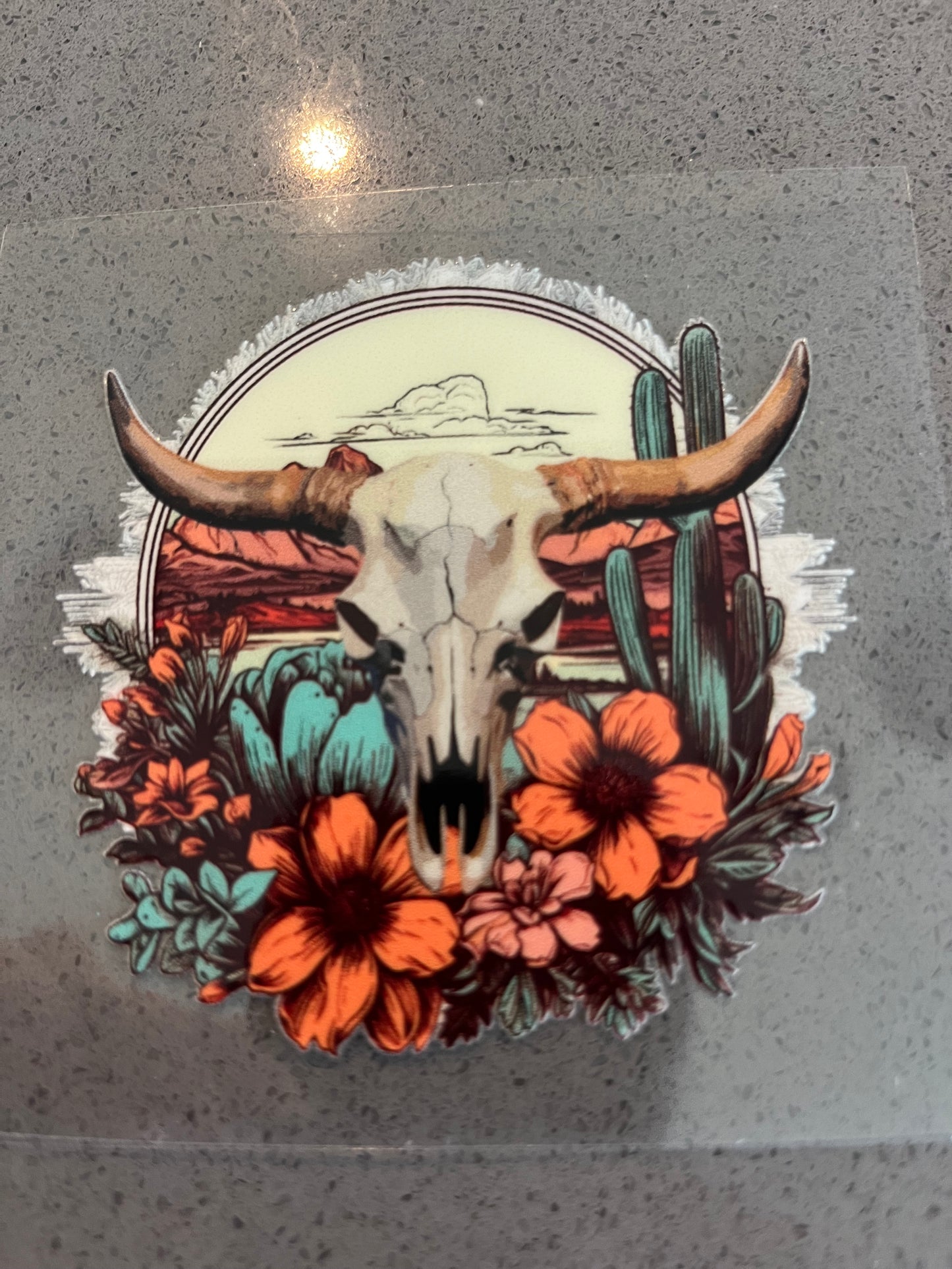 Southwestern #1 3" x 3" UV DTF