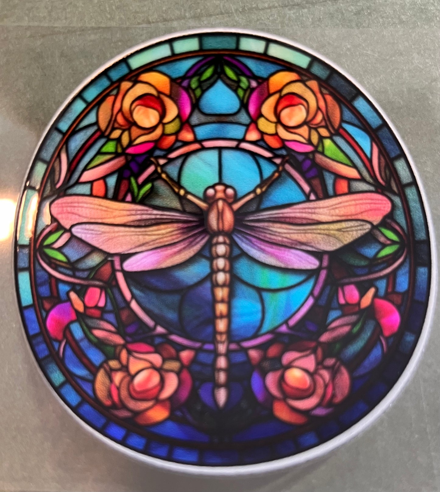 Dragonfly #1 3" x 3"