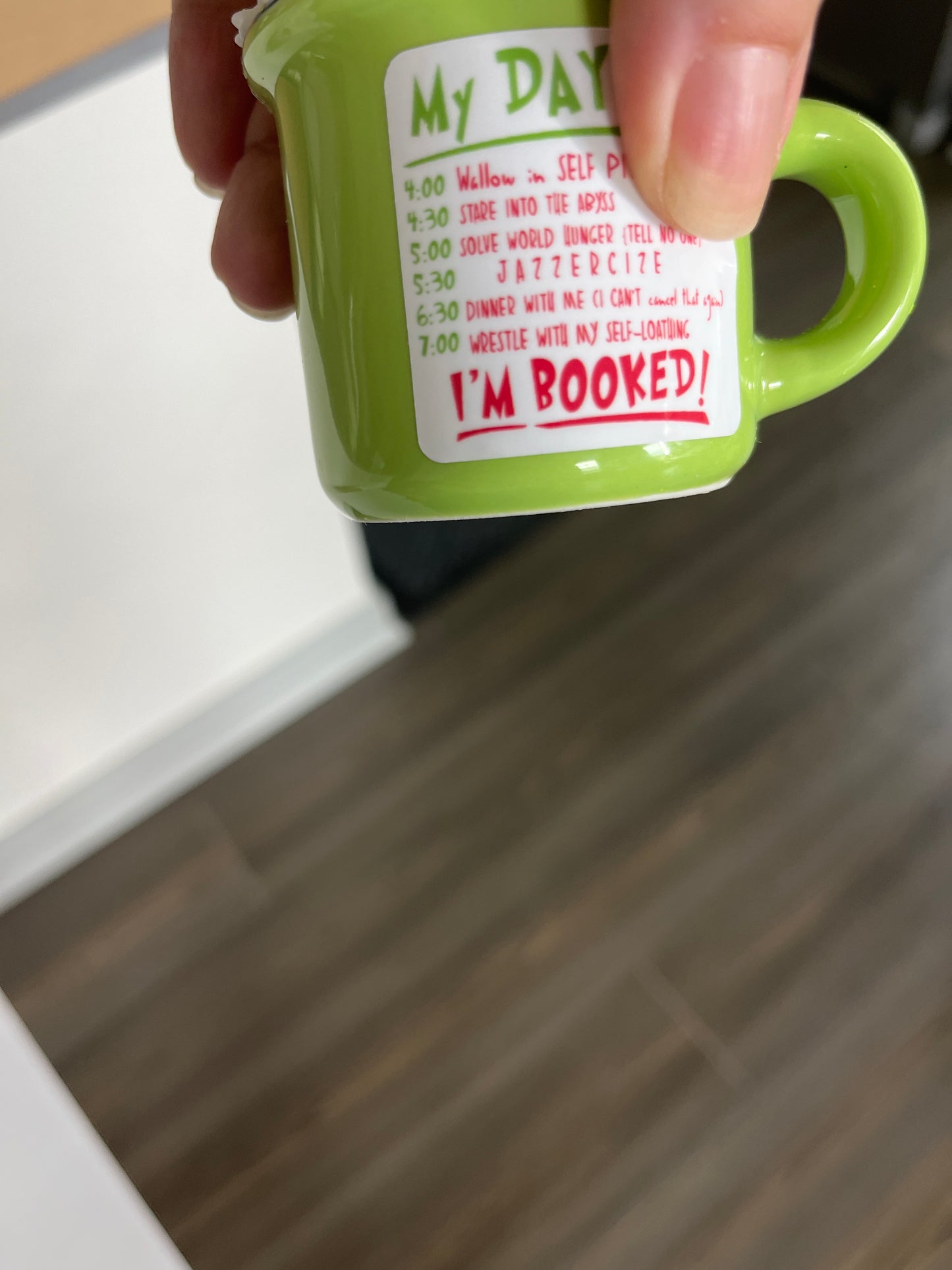 My Day mini mug -2 week wait time before shipping