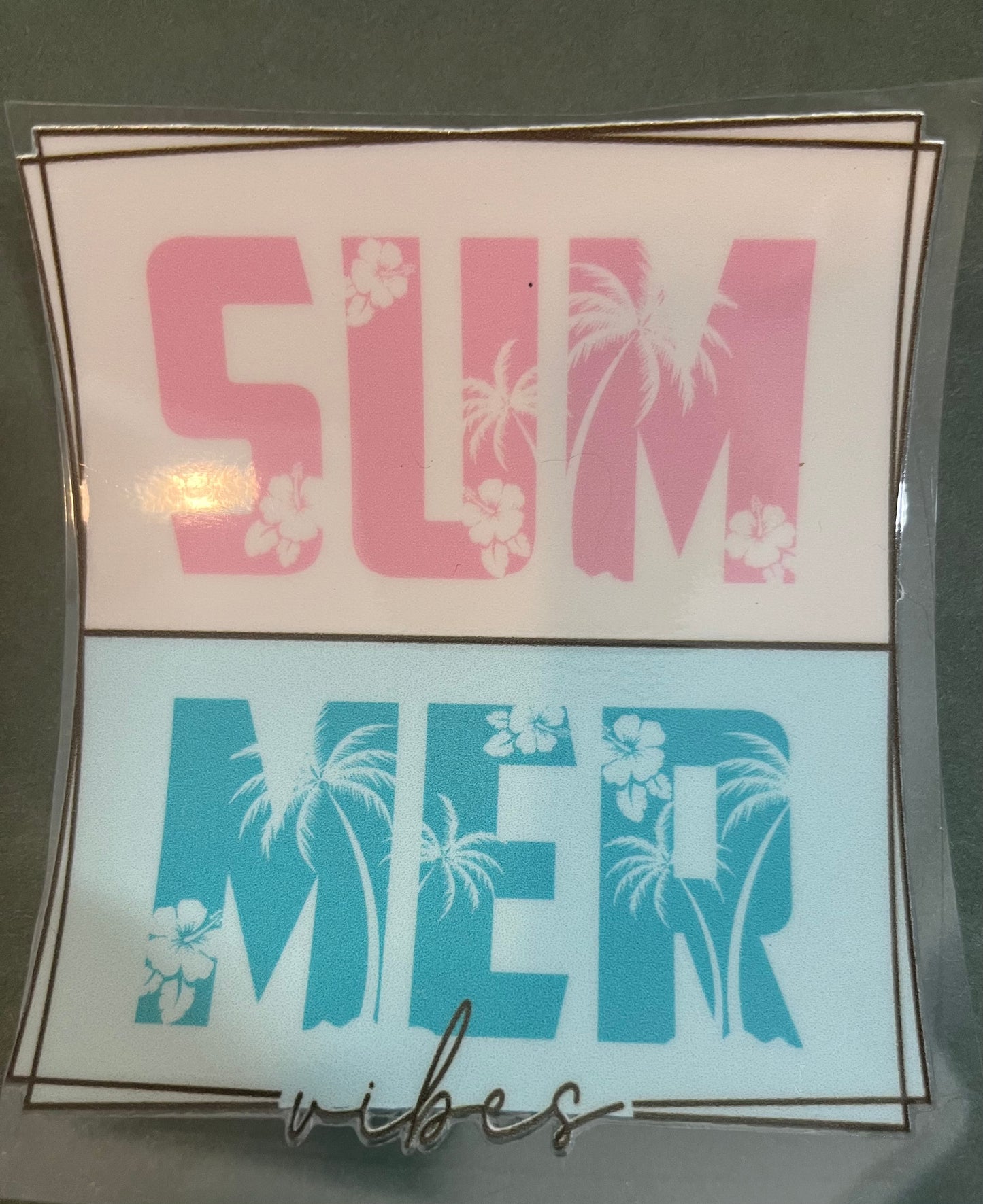 Summer #3 4." x 3.5"