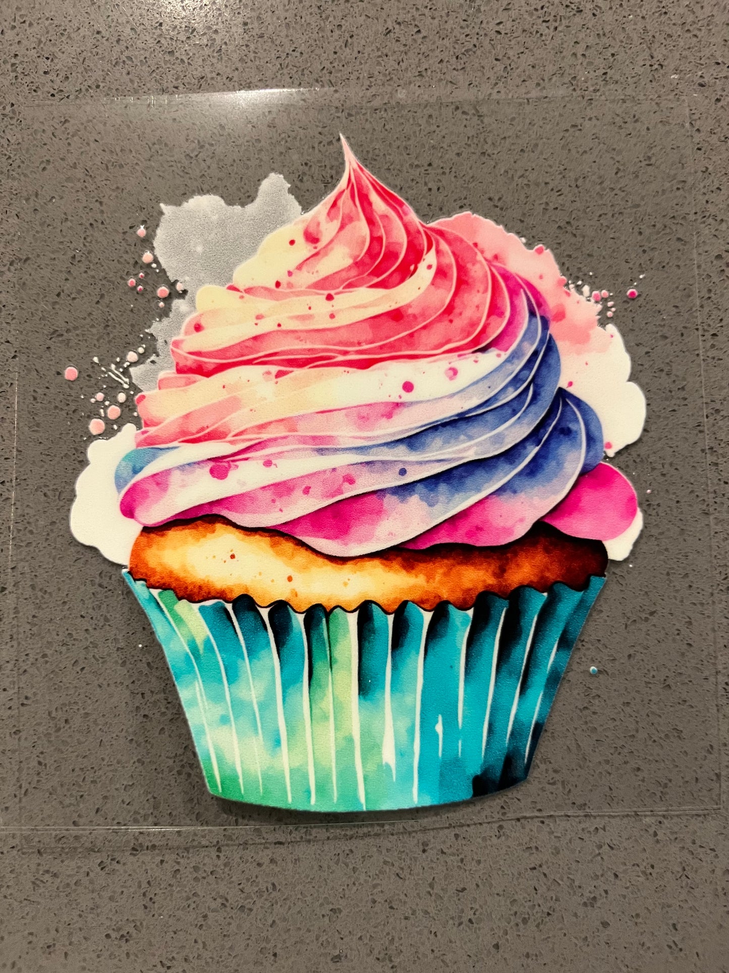 Cupcake #4 4" x 3.5"