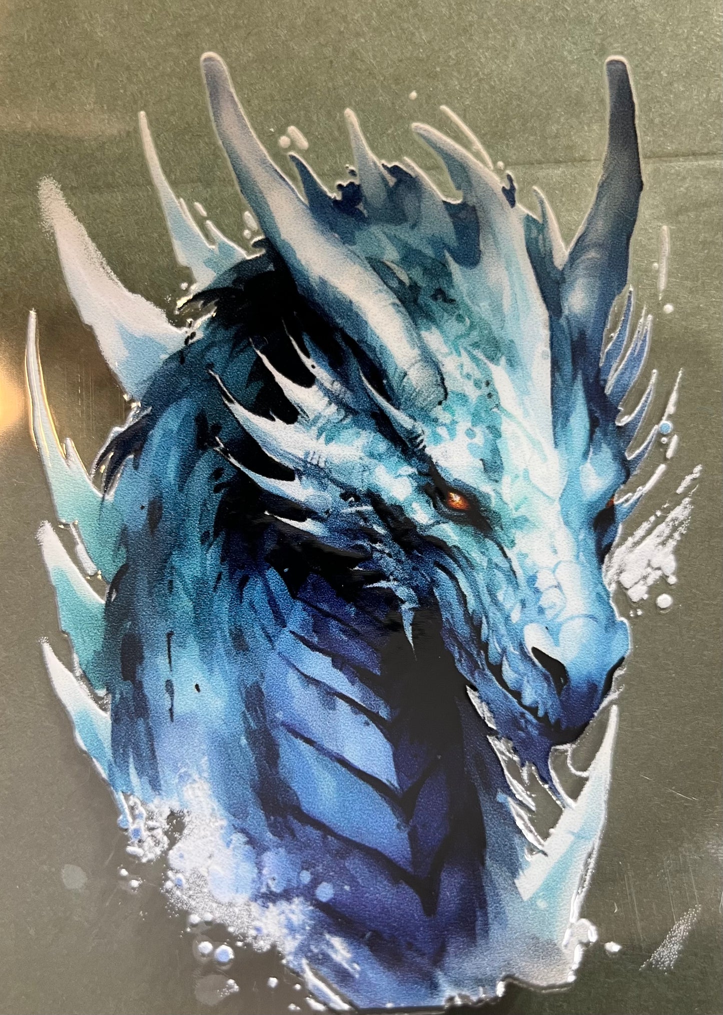 Dragon #1 4" x 3"