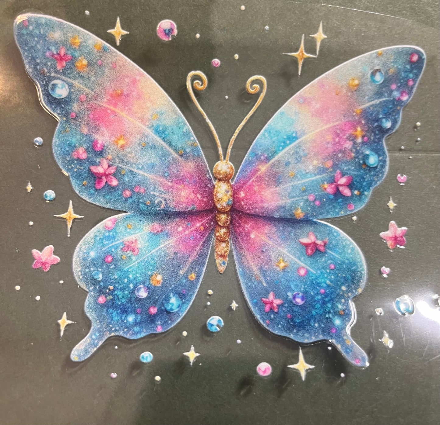 Butterfly #1 4.5" x 4" 1012