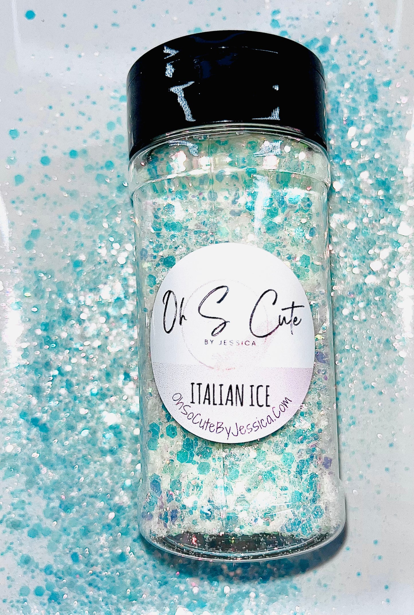 Italian Ice -  Black Base different effect