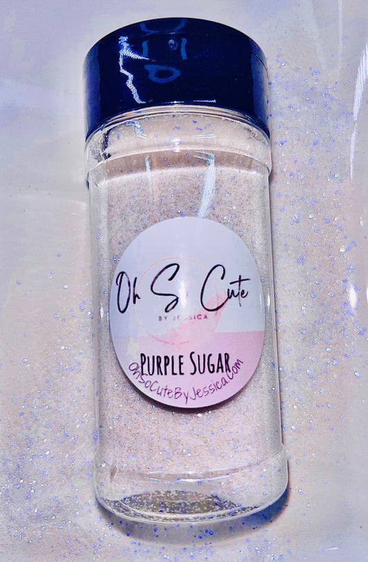 Purple Sugar - Black base different effect - purple