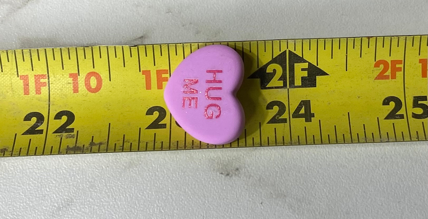 (3) conversation Hearts - random saying