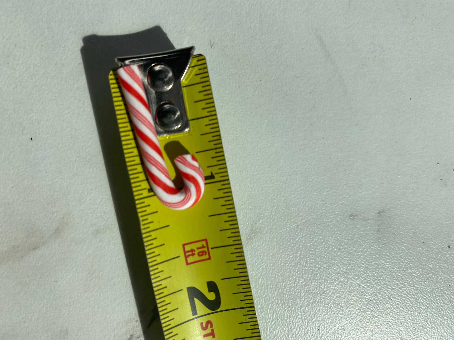 Red Polymer Clay Candy Canes