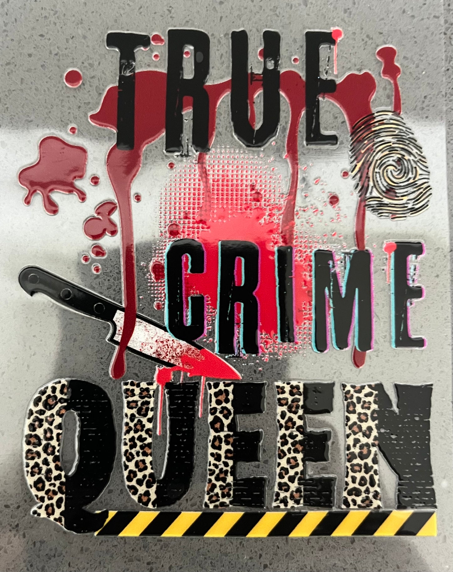 Crime 5  4" x 3"