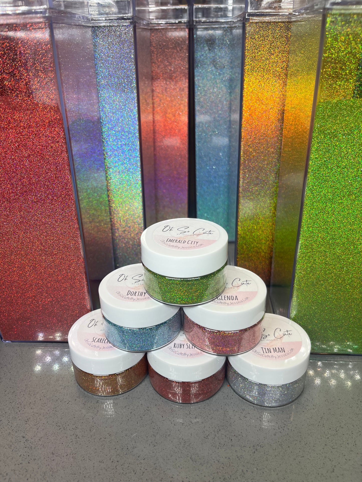 We are off to see the Glitter- holo micro set