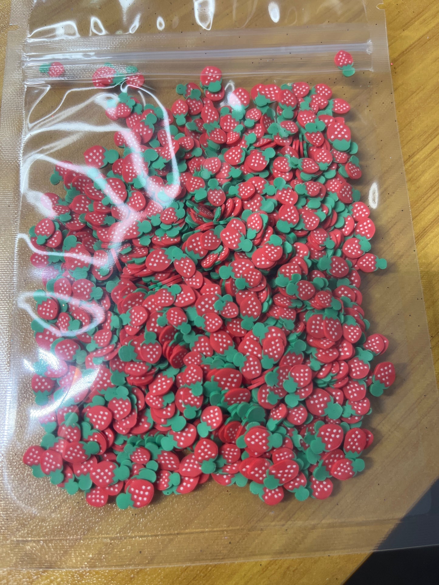 Strawberry's - polymer clays DISCO