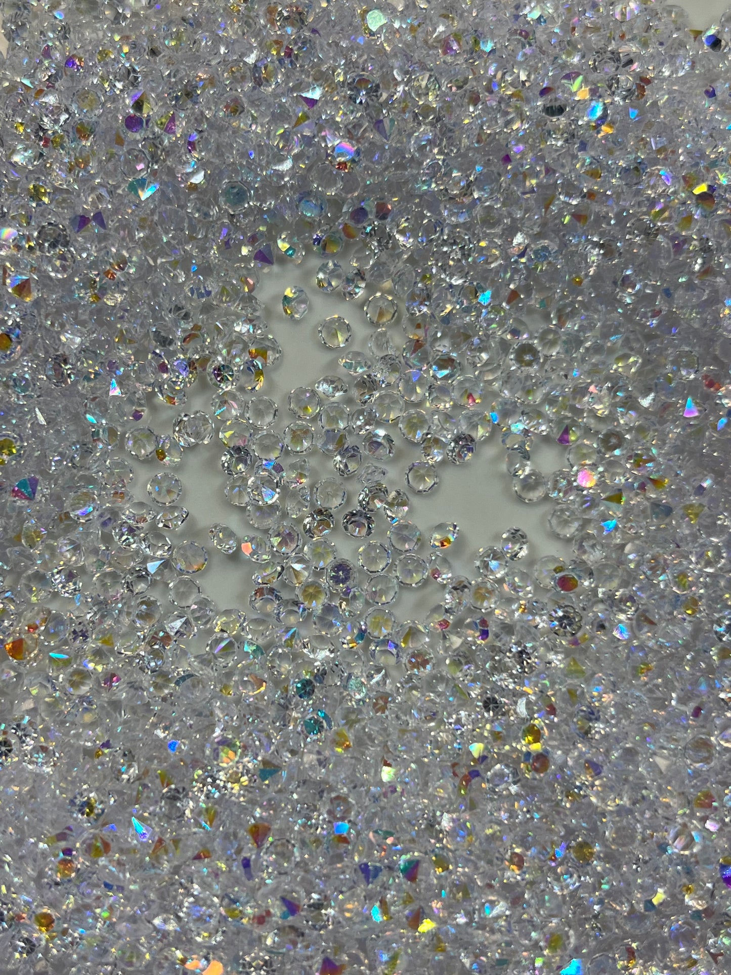 Vibration — 3D Diamond-Cut Acrylic Prisms Gems