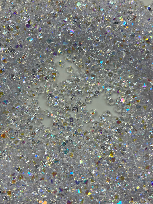 Vibration — 3D Diamond-Cut Acrylic Prisms Gems