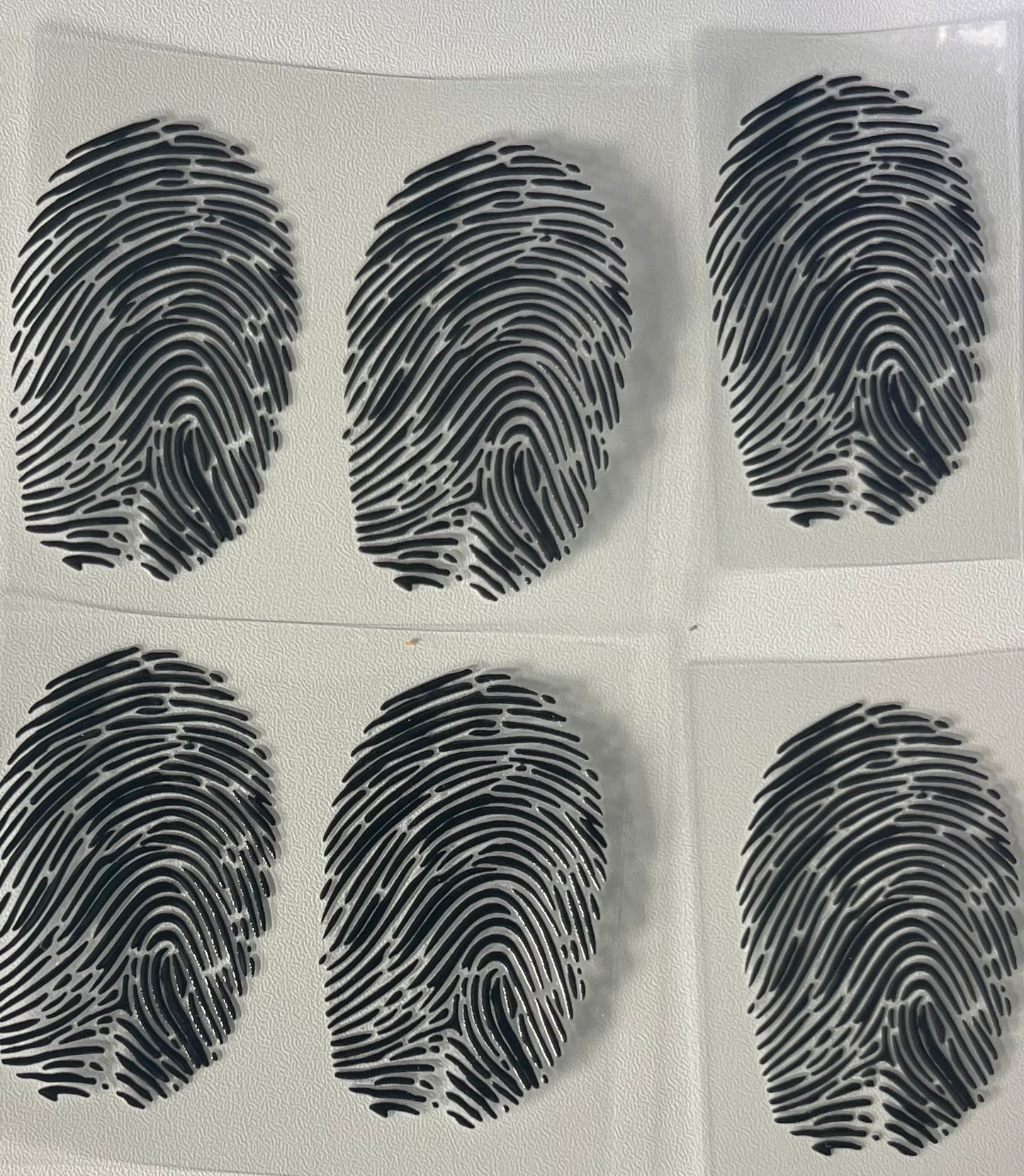 2" finger print Disco wrong size  (6 in total)