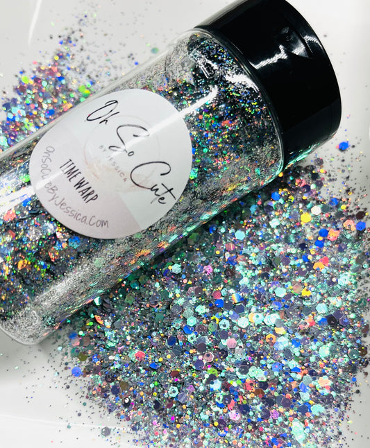 Time Warp - holographic silver