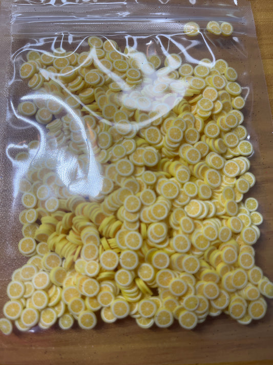 Lemons - polymer clays DISCO