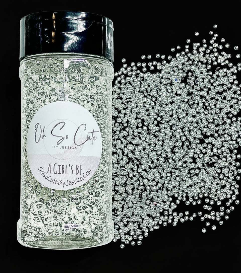 A Girl's BF  — Pearl Chunky glitter only  -