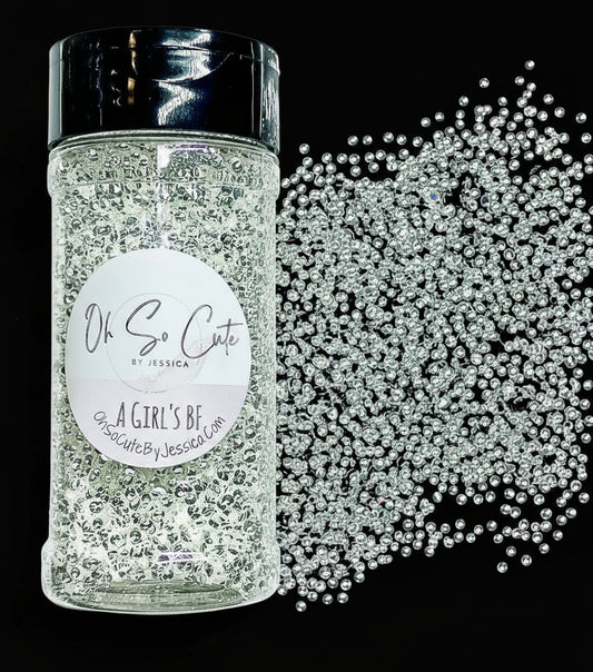 A Girl's BF  — Pearl Chunky glitter only  -