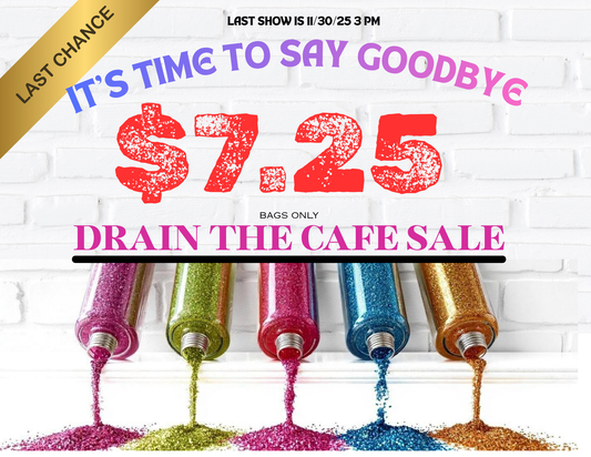 Drain the Cafe Sale - Very Last Cafe Show with OSC 7pm