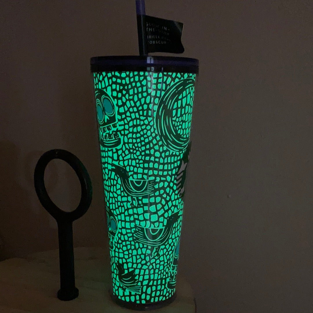 100% real hard to find target exclusive glow in the dark Starbucks